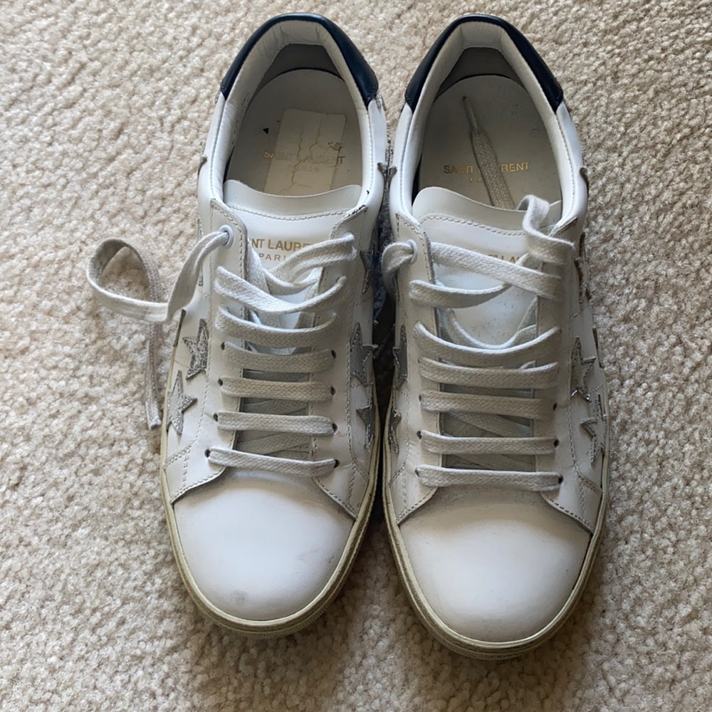 Saint Laurent white sneakers - Picture 2 of 6